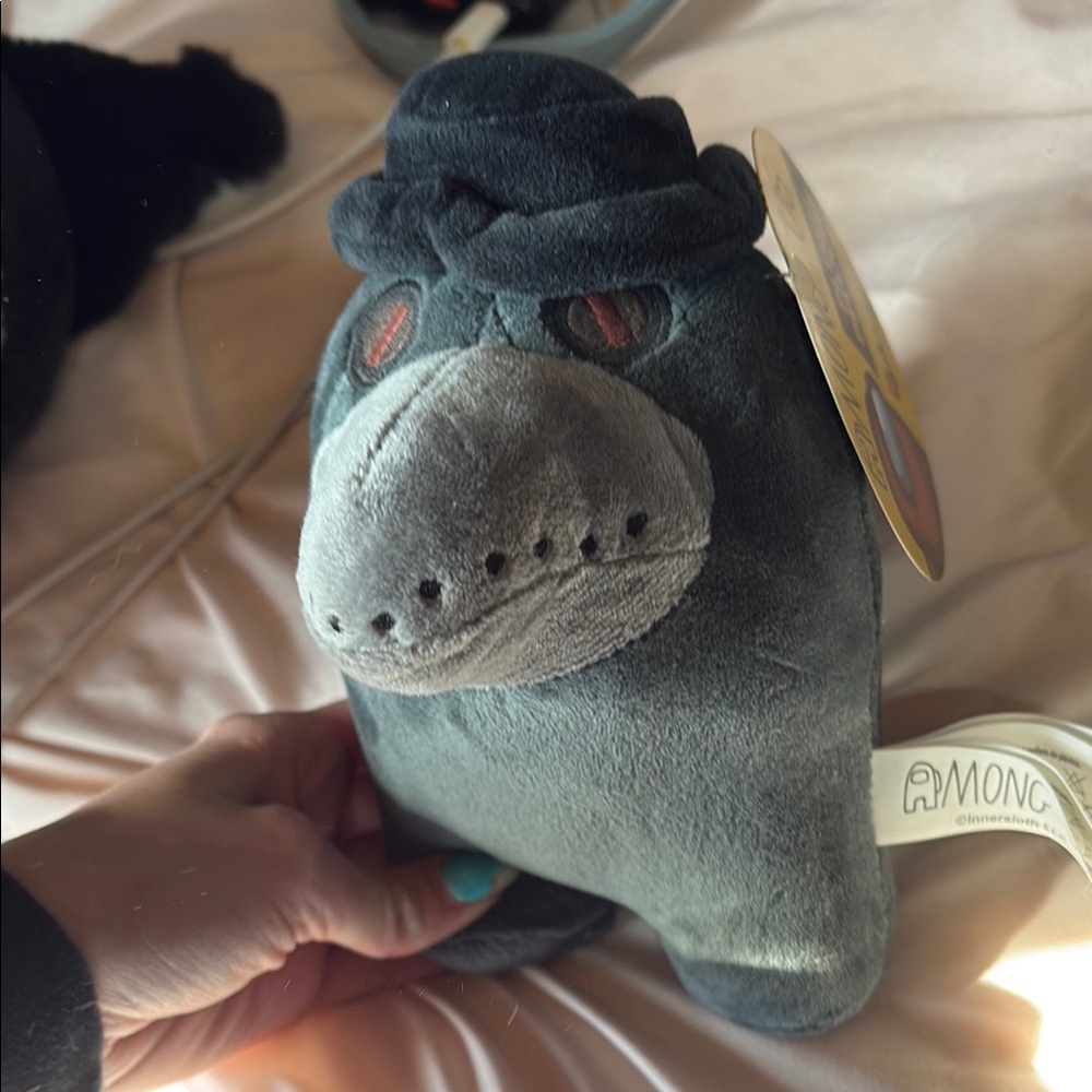 Plush Dinosaur Toy - Black